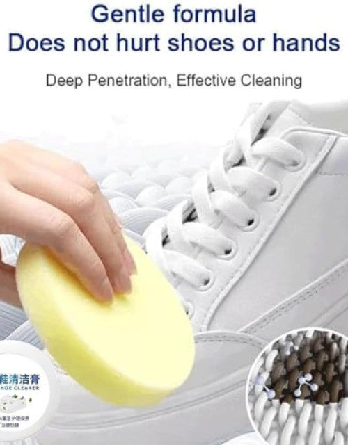 White Shoes Cleaning Cream - 120g Stains Remover