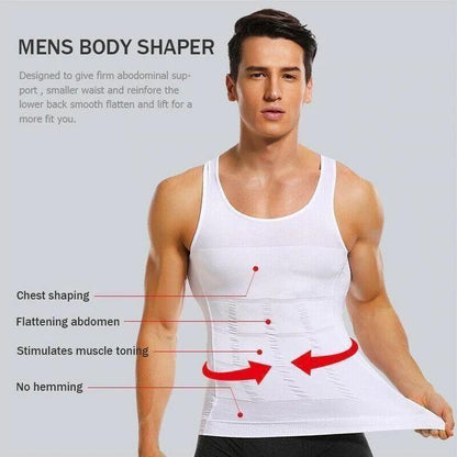 Men's Solid Compression Flex vest