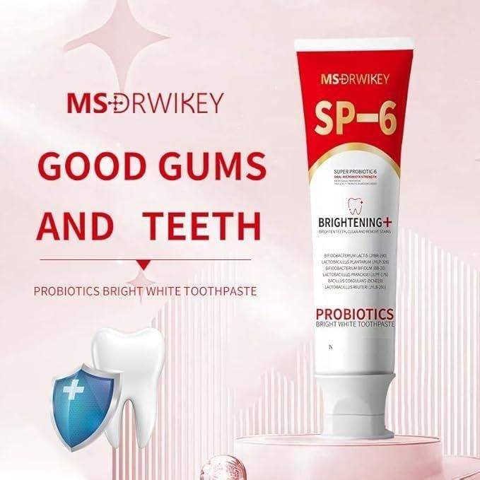 Bright Whitening Toothpaste for Sensitive Teeth 50gm (Pack of 4)