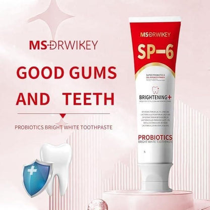 Bright Whitening Toothpaste for Sensitive Teeth 50gm (Pack of 4)