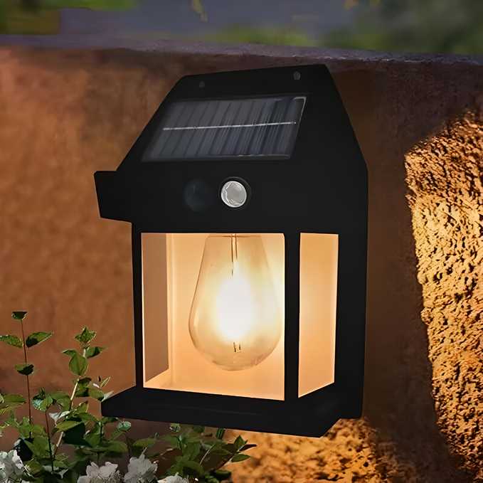 Festival Collection-Solar Light Outdoor Wall Light