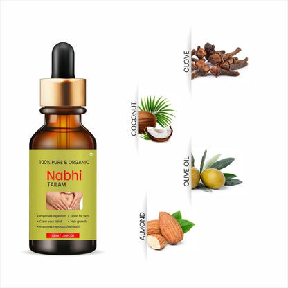 Nabhi Touch Ayurvedic Relief Oil For Belly (Pack of 2)