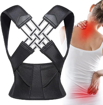 Adjustable Back Posture Corrector & Slouching Relief Belt for Men and Women