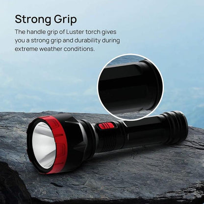 Portable LED Flashlight Multifunctional Work Light (Emergencies Safety with Luster LED Torch Combo)