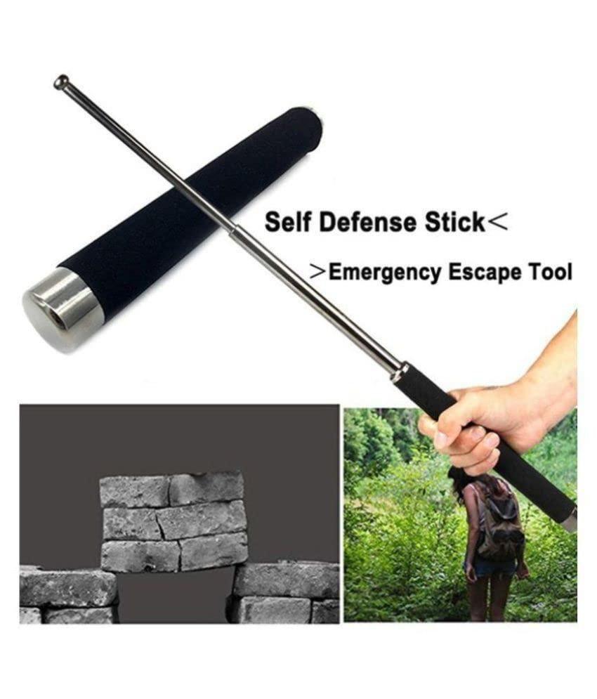 Self-Defense Telescopic Steel Stick (Pack of 1)