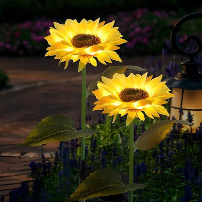 Festival Collection* - Sunflower Solar Powered Light (Pack of 2)