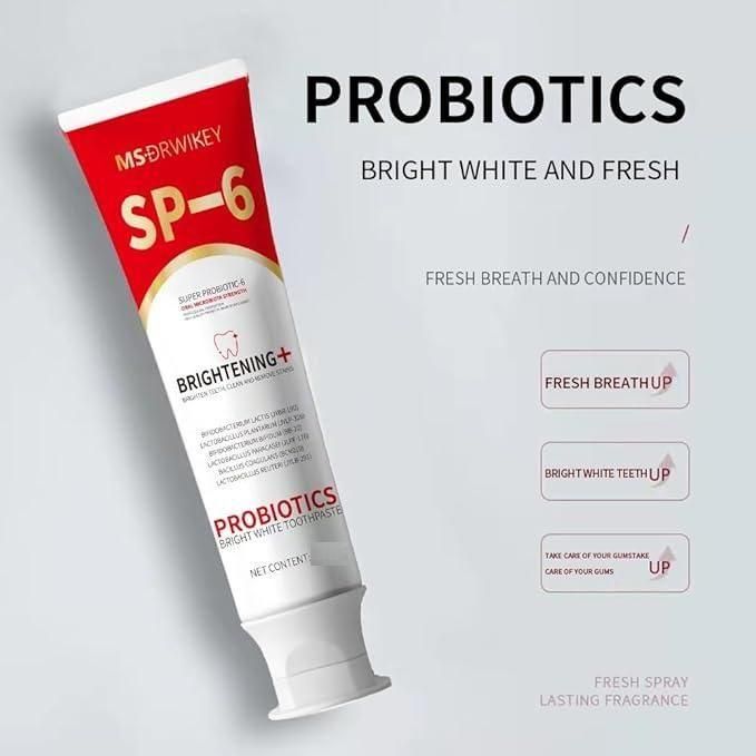 Bright Whitening Toothpaste for Sensitive Teeth 50gm (Pack of 4)