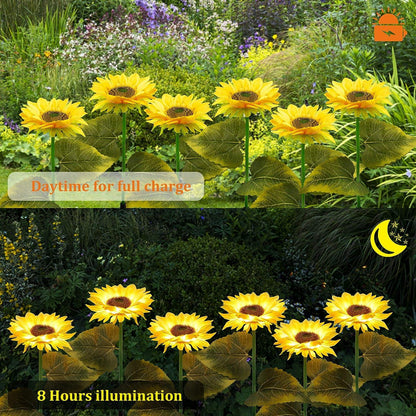 Festival Collection* - Sunflower Solar Powered Light (Pack of 2)