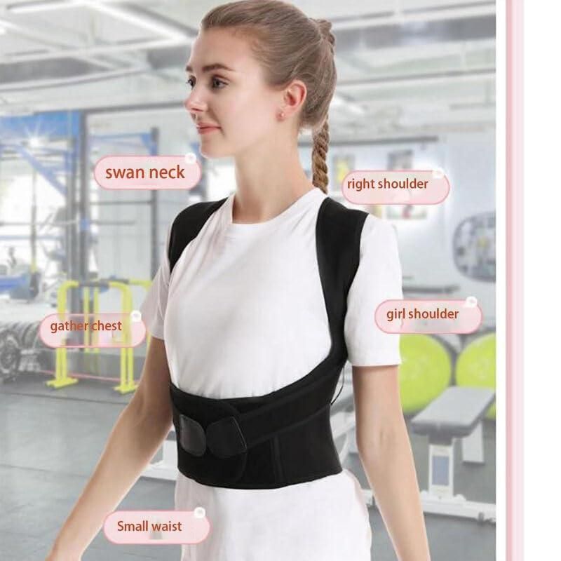 Adjustable Back Posture Corrector & Slouching Relief Belt for Men and Women