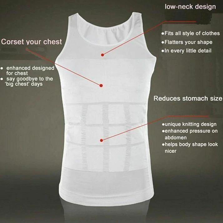 Men's Solid Compression Flex vest