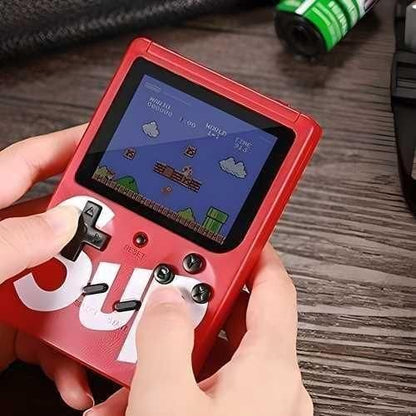 400 in 1 Sup Video Games Portable, Led Screen and USB Rechargeable, Handheld Console, Classic Retro Game Box Toy for Kids, Boys & Girls (Multi Color ,1 pcs)