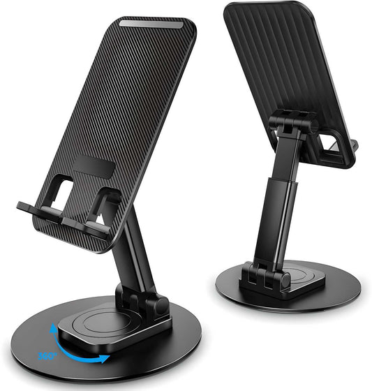 360° Adjustable Mobile & Tablet Stand – Rotatable, Height & Angle Adjustable