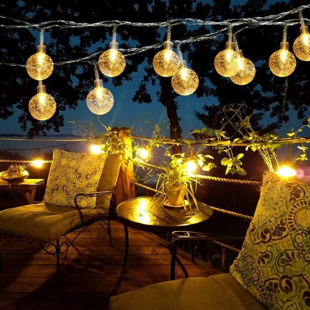 Festival Collection* New 16 LED Crystal Balls String Light