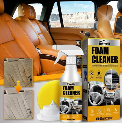 Eco-Friendly Multi-Purpose Foam Cleaner – Fresh Scent Car & Home Cleaner - 60 ML