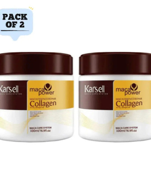 Karsell Collagen Hair Mask Maca Power - 100ml (Pack of 2)