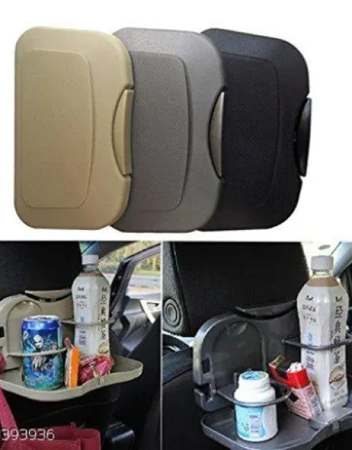 Portable Car Back Seat Cup Table Tray Package (Hanging Dining Tray Stand) Car Back Seat Cup, Table Tray Holder