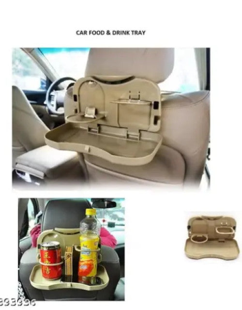 Portable Car Back Seat Cup Table Tray Package (Hanging Dining Tray Stand) Car Back Seat Cup, Table Tray Holder