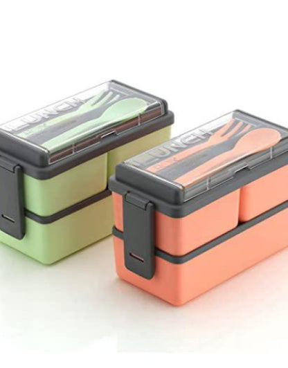 Premium 3-in-1 Detachable Lunch Box Set - Tiffin Box