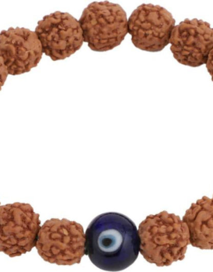 Rudraksha With Evil Eye Bracelet