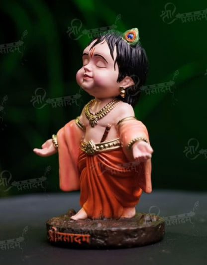 Shri Prasadam Bal Gopal Krishna Idol | Bal Gopal Murti | Krishna Idol Car Dashboard